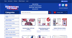 Desktop Screenshot of marketingholders.com